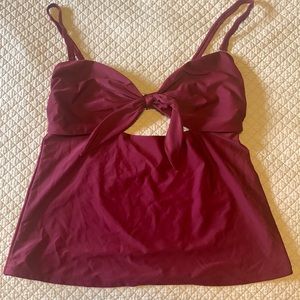 Old Navy tankini swim top Size large